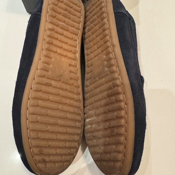 Zara Boys Shoes - Mocasin Classico Navy Blue (worn once) box - size USA 4 - Picture 4 of 4